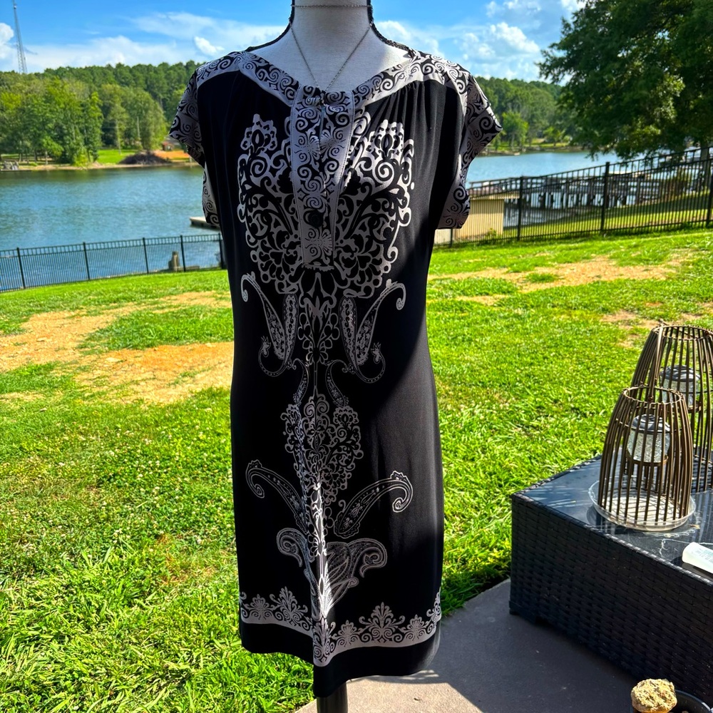 Enfocus Studio short sleeve dress size 8